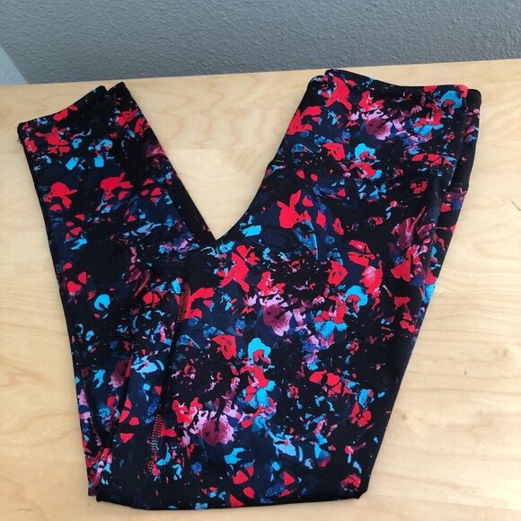 Zella Nordstrom Active Floral Leggings - 25" Inseam - Picture 2 of 7